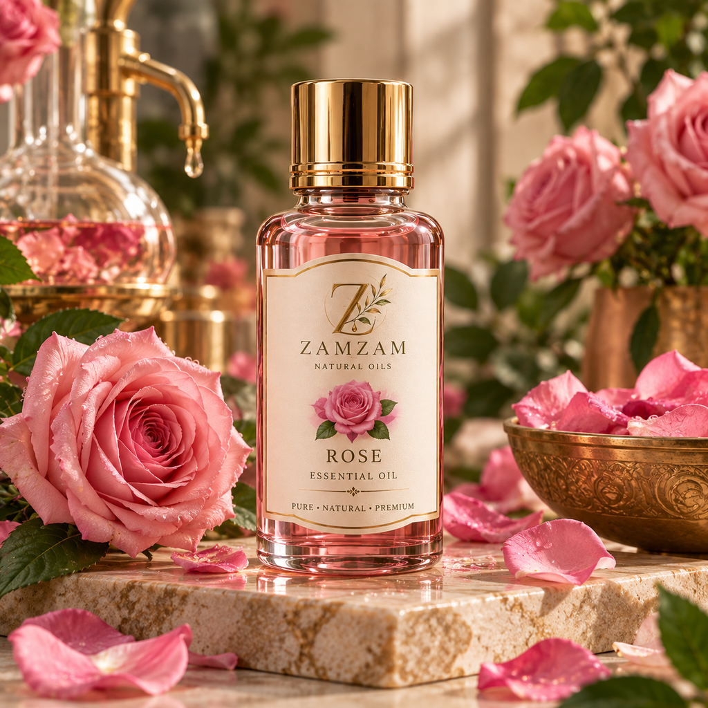 زيت ورد عطري